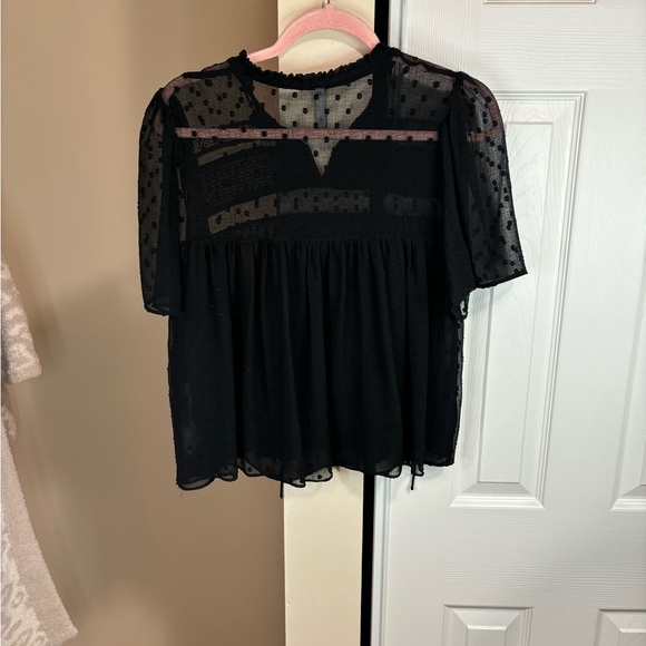 trf collection sheer blouse size small - Picture 2 of 3